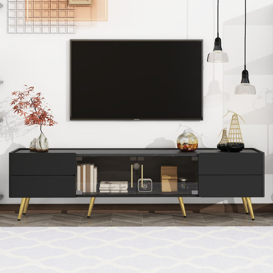 Evelynn TV Stand (Black)