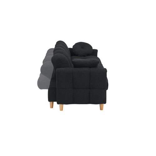 Cassidy Sofa Bed with Storage (Black)