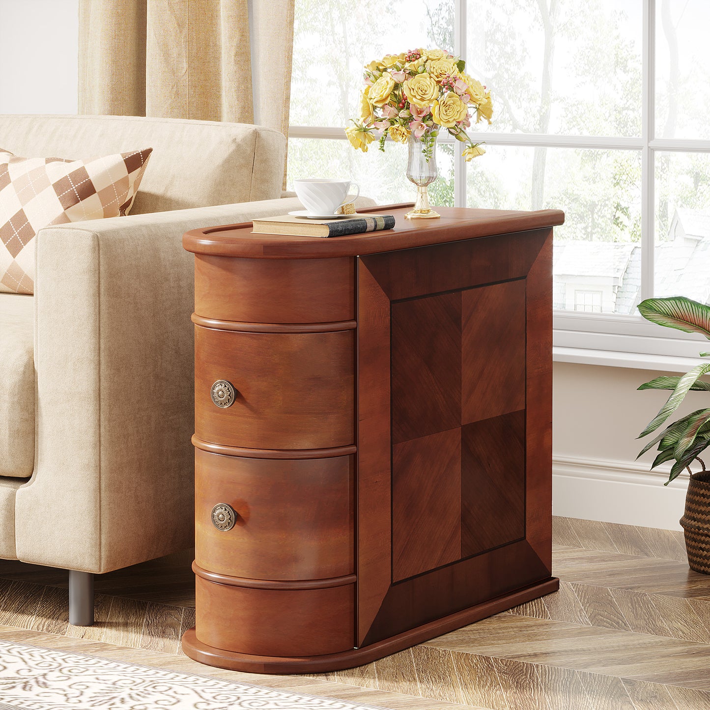 Stanton End Table (Brown)