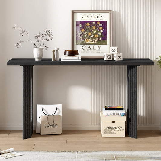 Crystal Accent Table, Black