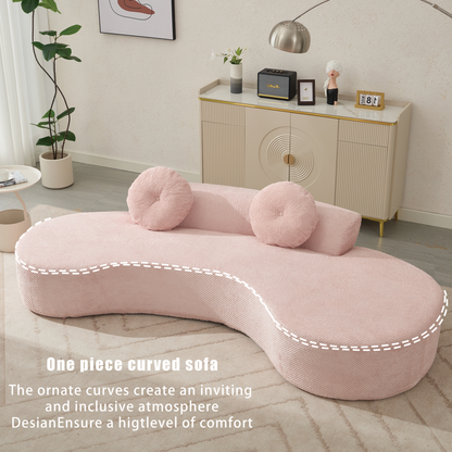 Memphis Sofa, Pink