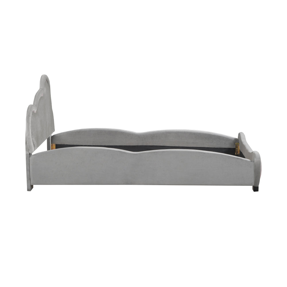 Lester Kids Bed, Twin (Grey)