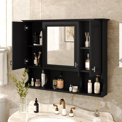 Kylan Bathroom Cabinet, Black