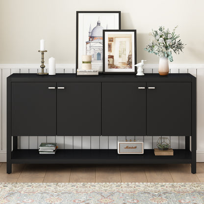 April Accent Cabinet, Black