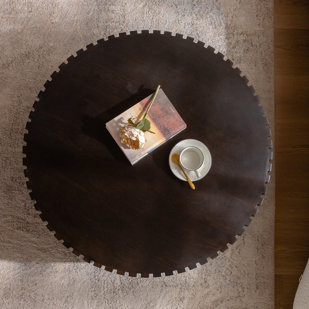 Norah Coffee Table, Black Walnut