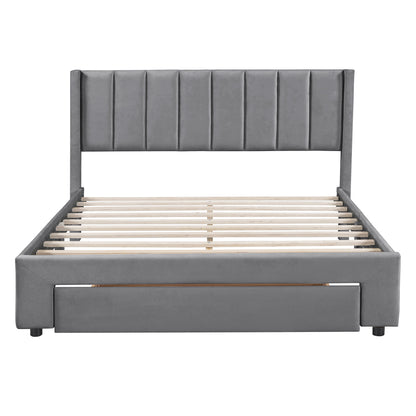 Russo Bed, Queen (Grey)