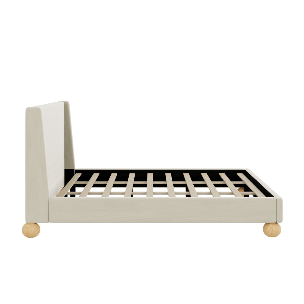Charles Bed, King (Cream)