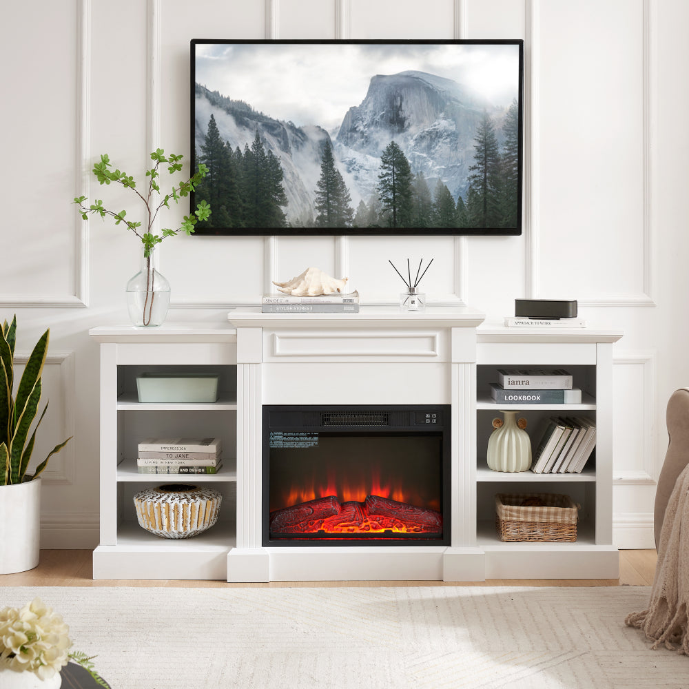 Farmer TV Stand (White)