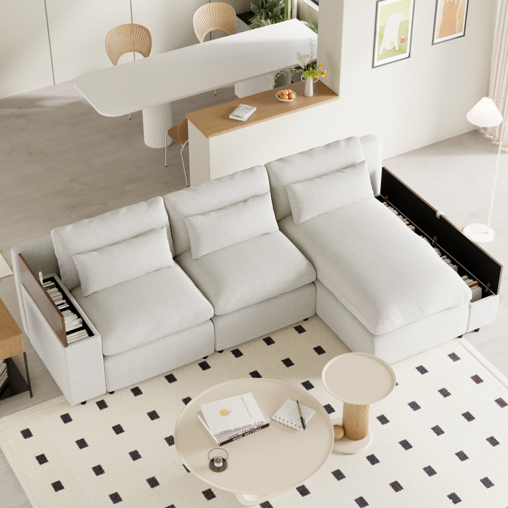 Noah Sofa (Beige)