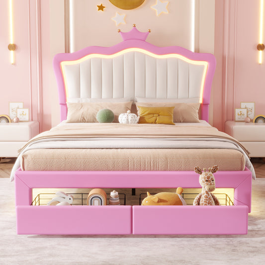 Princess Kids Bed, Full