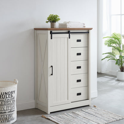 Lilly Accent Cabinet, Light Gray