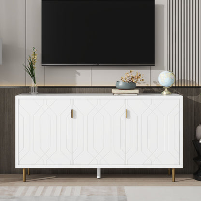 Eric Accent Cabinet (White)