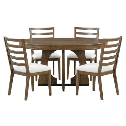 Vargas Dining Set, Set of 5