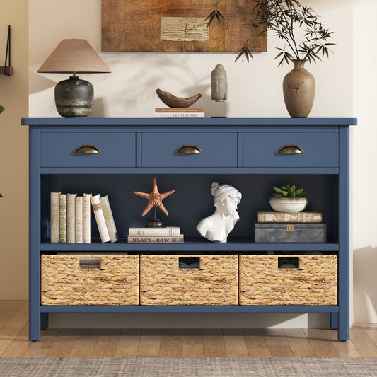 Natalie Accent Cabinet, Blue