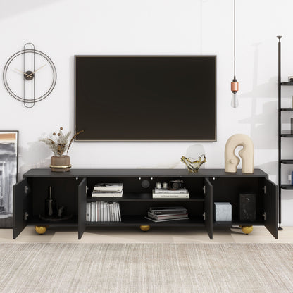 Everett TV Stand (Black)