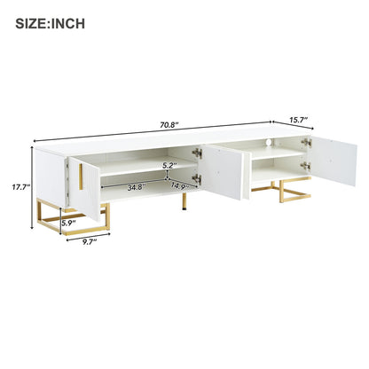 Hugh TV Stand (White)