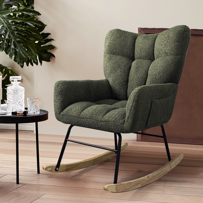 Madden Rocking Chair (Olive Green)