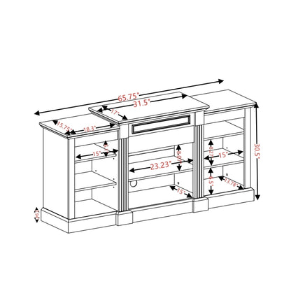 McCarty TV Stand (White)