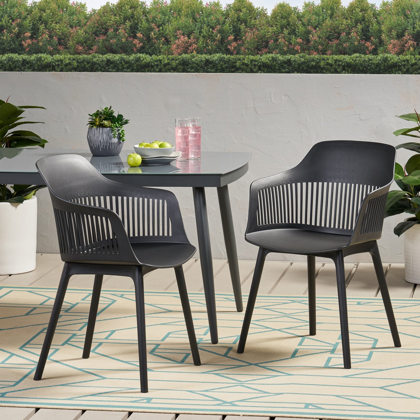 Thalia Patio Chair, Set of 2