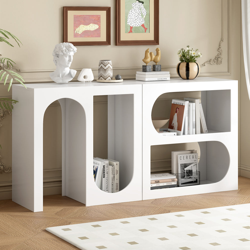 Gibson Accent Table, White