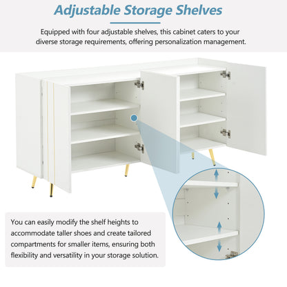 Meyer Accent Cabinet (White)