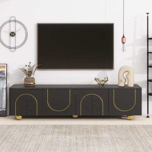 Everett TV Stand (Black)