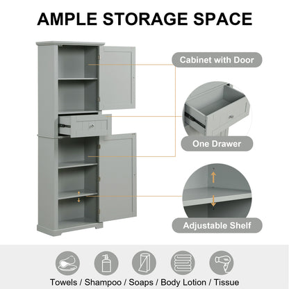 Amber Bathroom Cabinet (Grey)