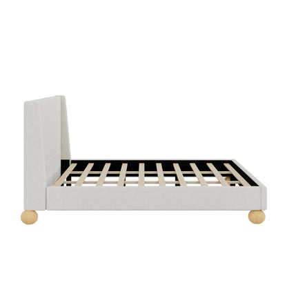 Charles Bed, King (Beige)
