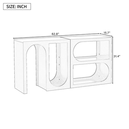 Gibson Accent Table, White