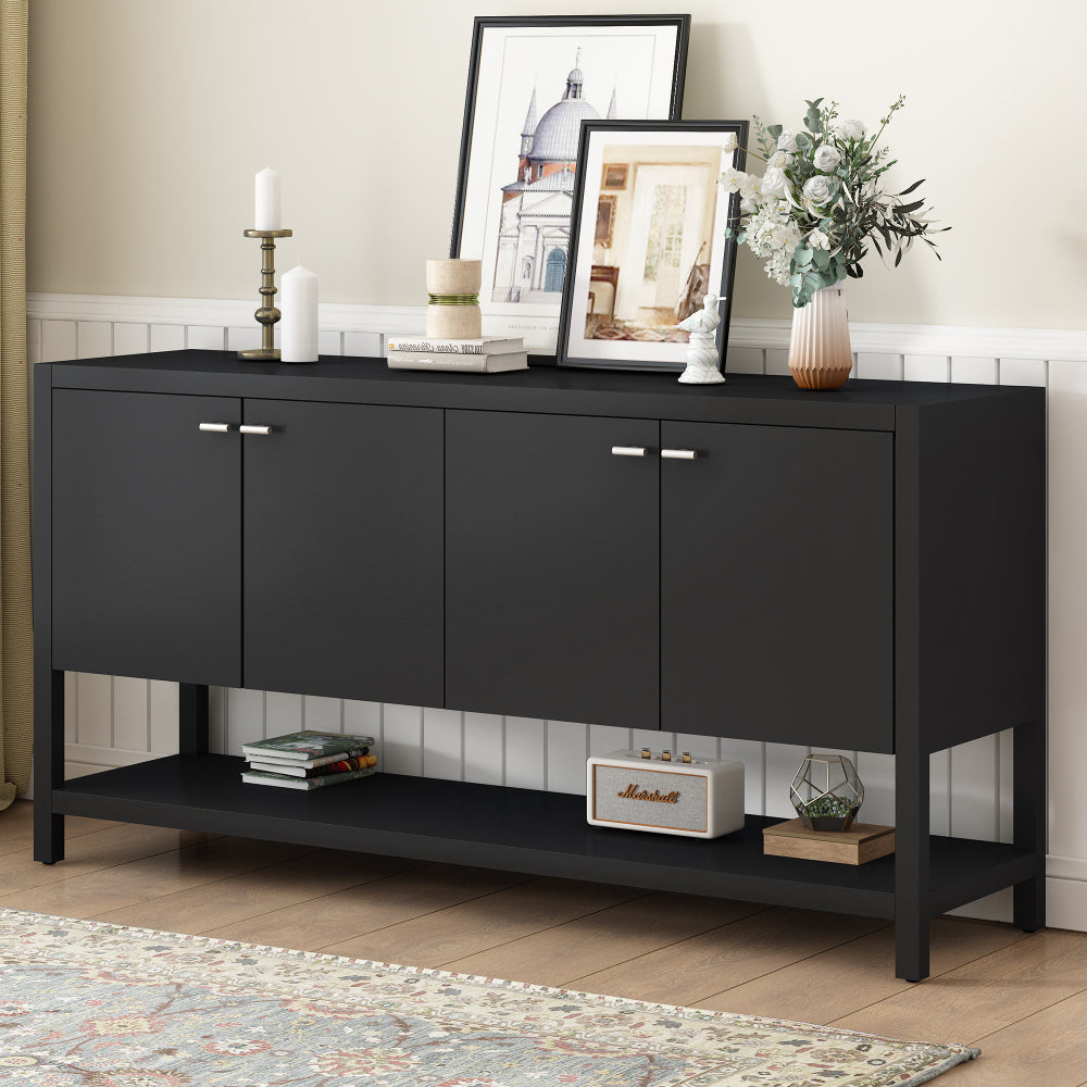 April Accent Cabinet, Black