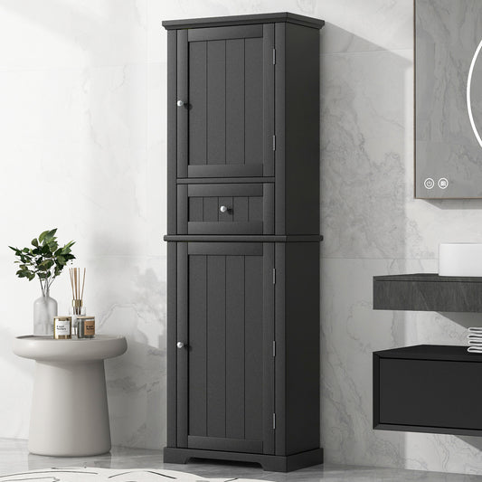 Amber Bathroom Cabinet (Black)