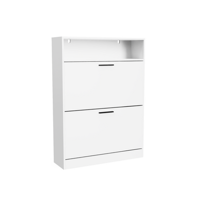 Ayala Shoe Cabinet, White