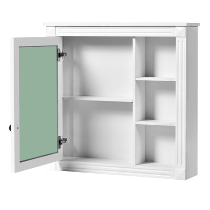 Israel Bathroom Cabinet, White