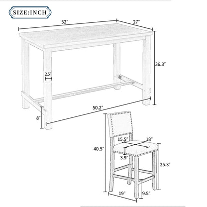 Avila Dining Set, Set of 5