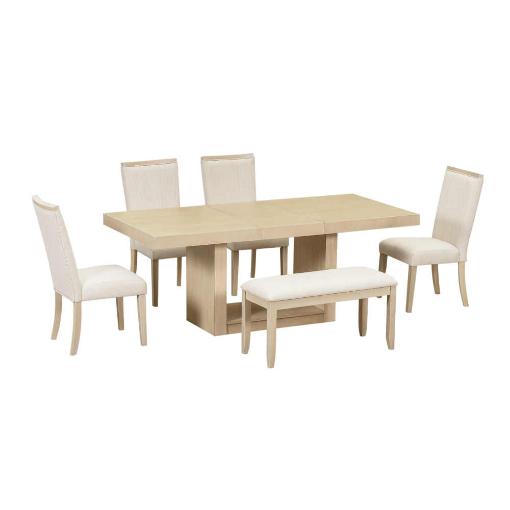 French Dining Set, Set of 6 (Natural)