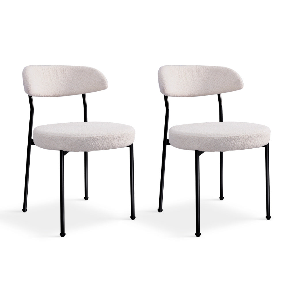 Amari Dining Chair, Set of 2 (White)