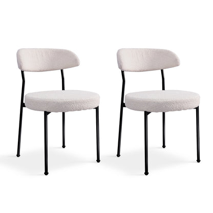 Amari Dining Chair, Set of 2 (White)