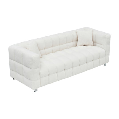 Siena 80" Sofa (White)