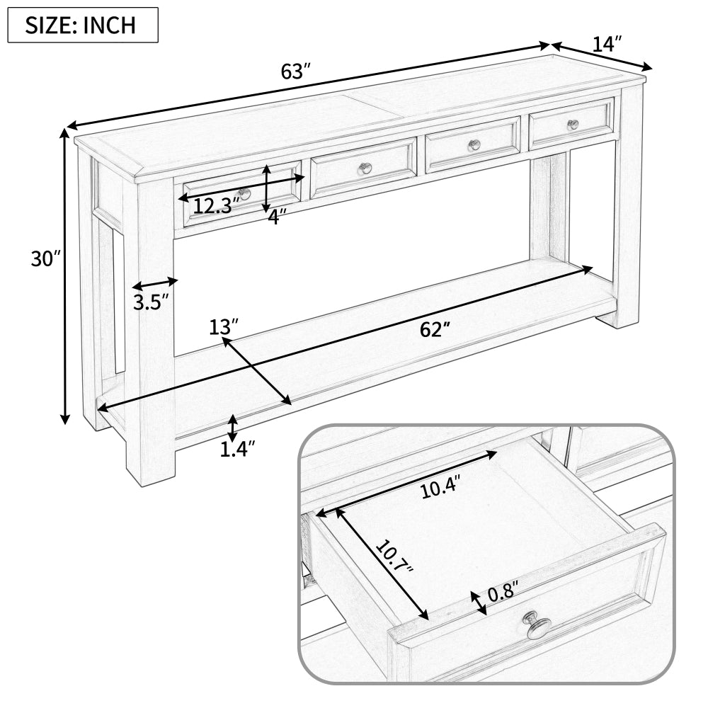 Evelyn Accent Table, White