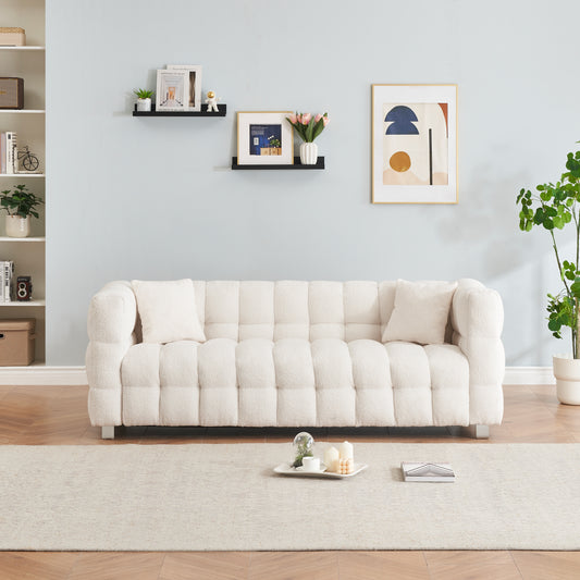 Siena 80" Sofa (White)