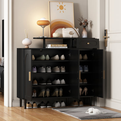Brycen Shoe Cabinet (Black)