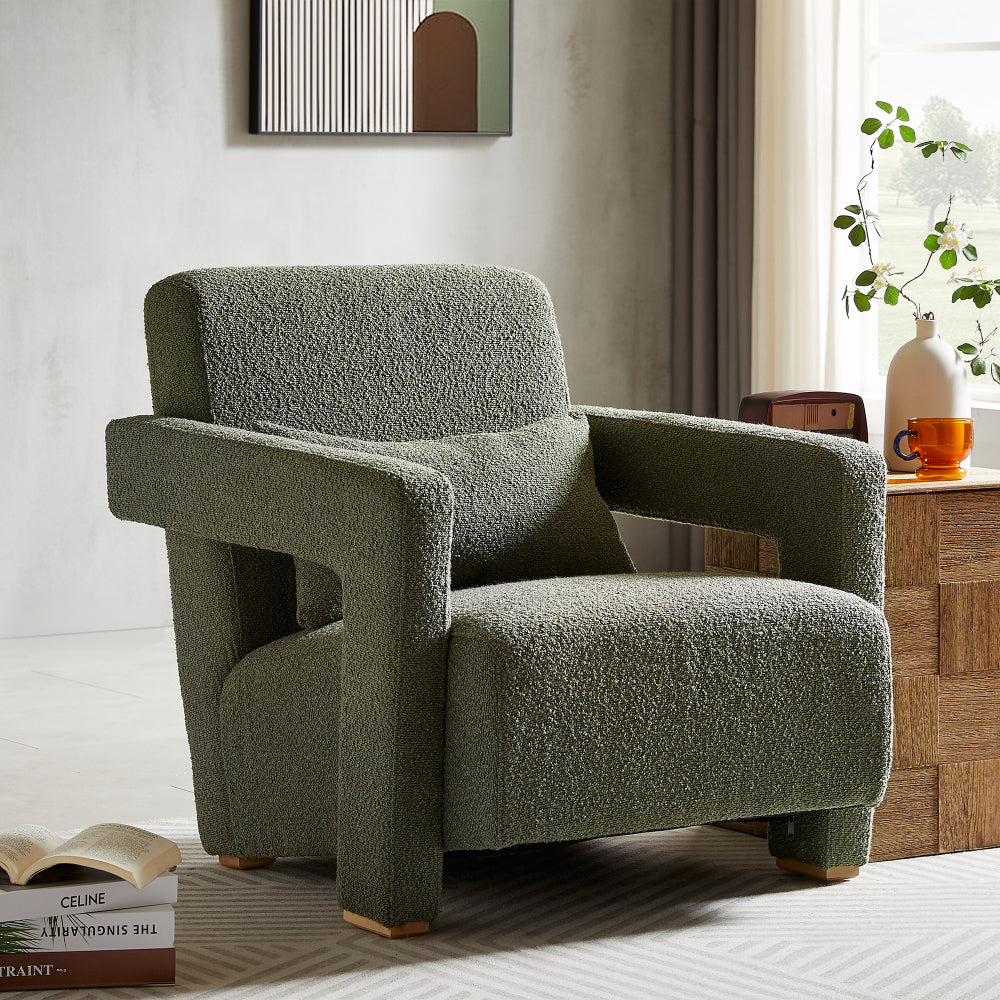 Genesis Lounge Chair, Green