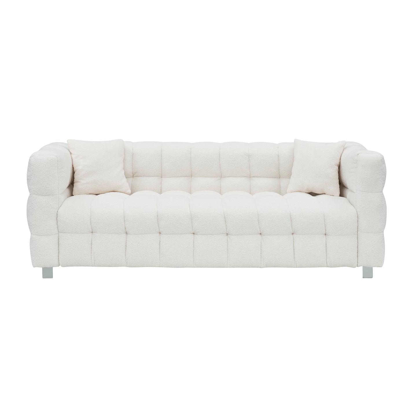 Siena 80" Sofa (White)