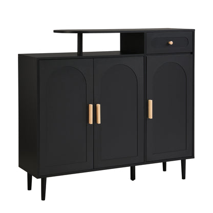 Brycen Shoe Cabinet (Black)