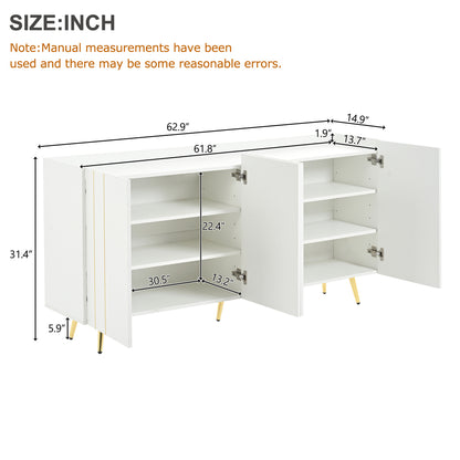 Meyer Accent Cabinet (White)