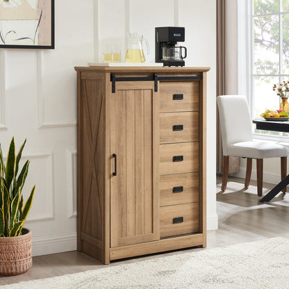 Lilly Accent Cabinet, Natural