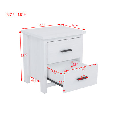 Owen Nightstand, White