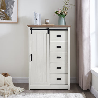 Lilly Accent Cabinet, Light Gray