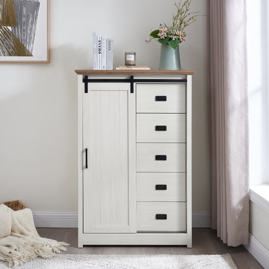 Lilly Accent Cabinet, Light Gray