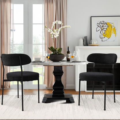 Amari Dining Chair, Set of 2 (Black)